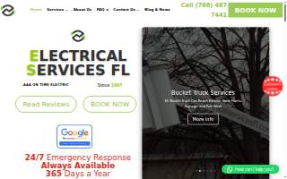 Electrical Services fl website