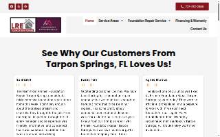 Tarpon Springs Foundation Repair website