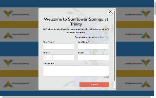 Sunflower Springs at Trinity of Tarpon Springs website