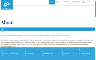 St. Luke's Cataract & Laser Institute Tarpon Springs website