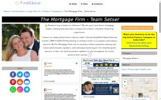 The Mortgage Firm - Team Setser website
