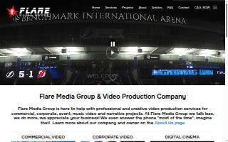 Flare Media Group - Tampa Bay Video Production of Town 'n' Country website
