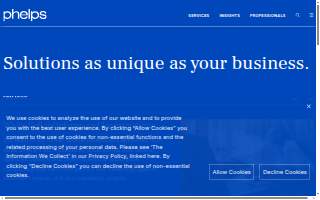 Phelps Consulting website
