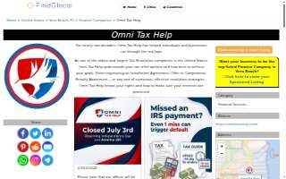 Omni Tax Help website