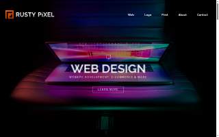 The Rusty Pixel website