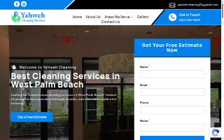 Yahweh Cleaning Services, LLC website