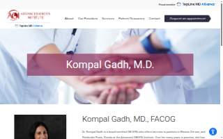 Advanced OBGYN Institute website