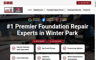 Winter Park Foundation Repair website