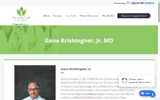 Gene Krishingner Jr., MD website