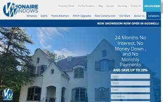 Visionaire Windows website