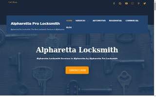 Alpharetta Pro Locksmith LLC website