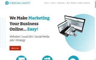 JJ Social Light website