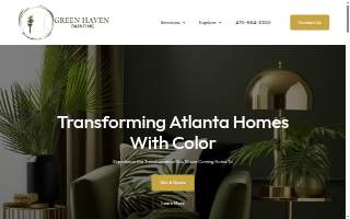 Green Haven Painting website