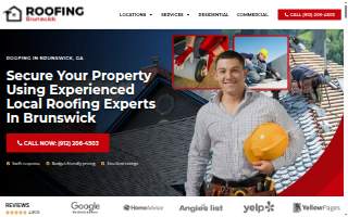 Brunswick Roofing Company website