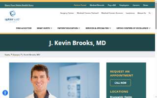 J. Kevin Brooks, MD - Total Joint Surgeon website