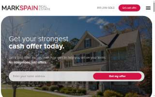 Mark Spain Real Estate of Buford website