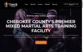 Torch MMA and Fitness website