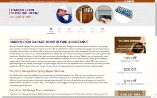 Garage Door Repair The Home Service website