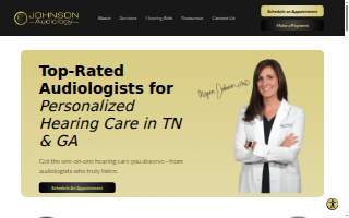 Johnson Audiology - Cartersville website