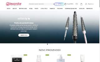 Alexandar Salon website