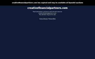Creative Financial Partners website