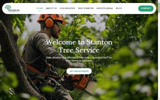 Stanton Tree Service website