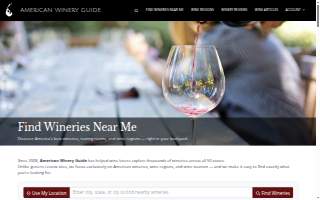 The Winery II website