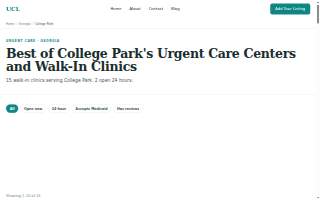 Wellstar Urgent Care website