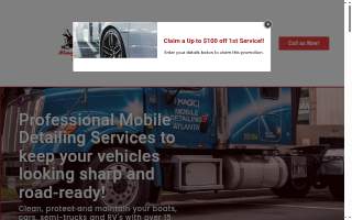 Magic Mobile Detailing website