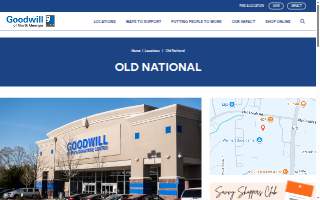 Goodwill Thrift Store & Donation Center website