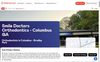 Smile Doctors Orthodontics - Columbus GA website