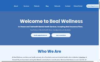 Beal Wellness - Columbus website
