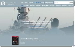 Frost Law Firm website