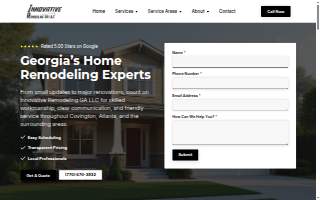 Innovative Remodeling GA LLC website