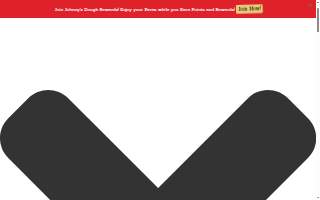 Johnny's New York Style Pizza website