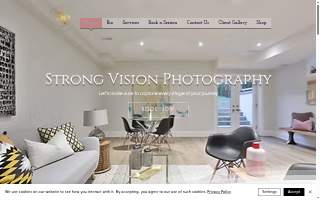 Strong Vision Photography website