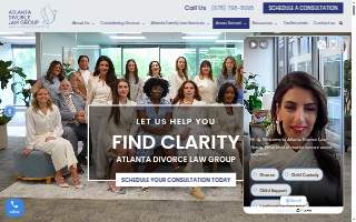 Atlanta Divorce Law Group website