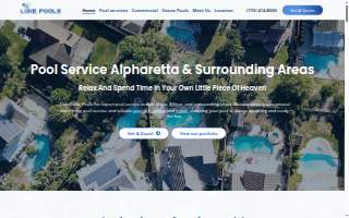 Luke Pools website