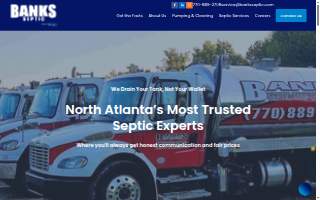 OnSyte Septic Service (now Banks Septic) website