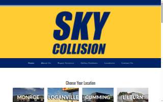 Sky Collision - Cumming website