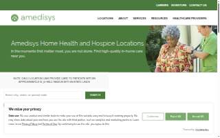 Tugaloo Home Health Care, an Amedisys Company website