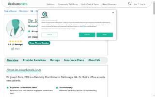 Bork Joseph E DDS website