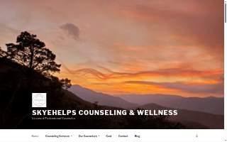 Skye Helps Counseling & Wellness website
