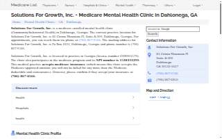 Solutions For Growth website