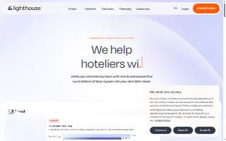 Lighthouse Residential Homecare Solutions website