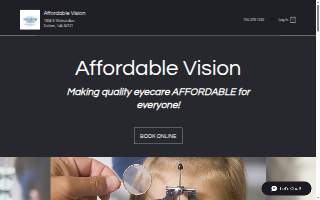 Affordable Vision of Georgia website