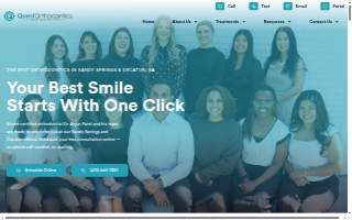 Quest Orthodontics website