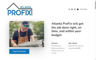 Atlanta ProFix website