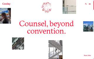 The Cooley Law Firm website