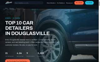 Supreme Detail Garage - Ceramic Coating Specialists website